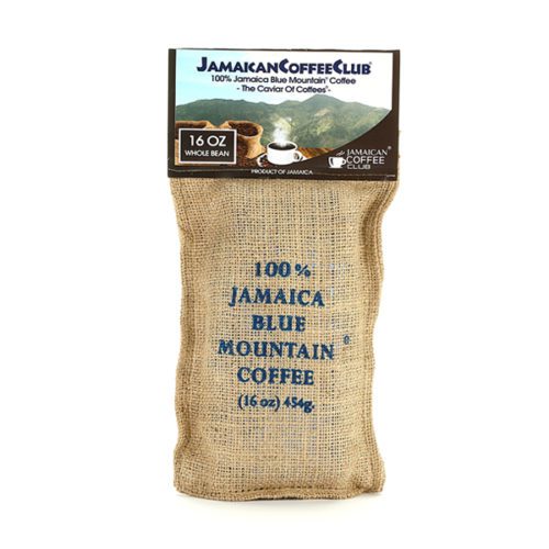 JAMAICA BLUE MOUNTAIN COFFEE 16-OZ Whole Bean