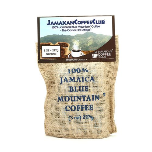 JAMAICA BLUE MOUNTAIN COFFEE 8-OZ Roasted & Ground