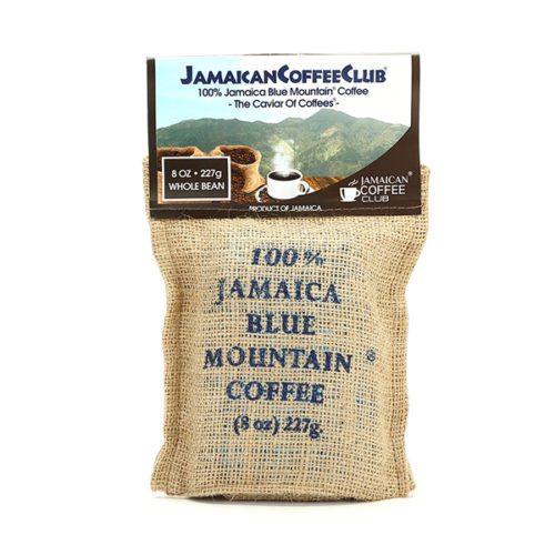 JAMAICA BLUE MOUNTAIN COFFEE 8-OZ Whole Bean